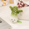 Fun Vegetables Fruit Plush Pendant Apple Mushroom Doll Plush Toy Bag Keychain Popular Small Pendant