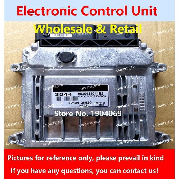 39106-26821 3094 ECU 39106-26920 853 For Hyundai Elantra KIA RIO Cerato Car Engine Computer Board/M7.9.8 39106-26820 3044 39106-26821