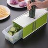 Manual Potato Slicer with Container Carrot Cutter Multi-functional Vegetable Grater  Restaurant