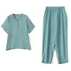 Plus Größe 3XL-7XL Sommer frauen Anzug Übergröße Casual Elegante Kurzarm Lose Hose Sets Sommer Kleidung Hohe Qualität