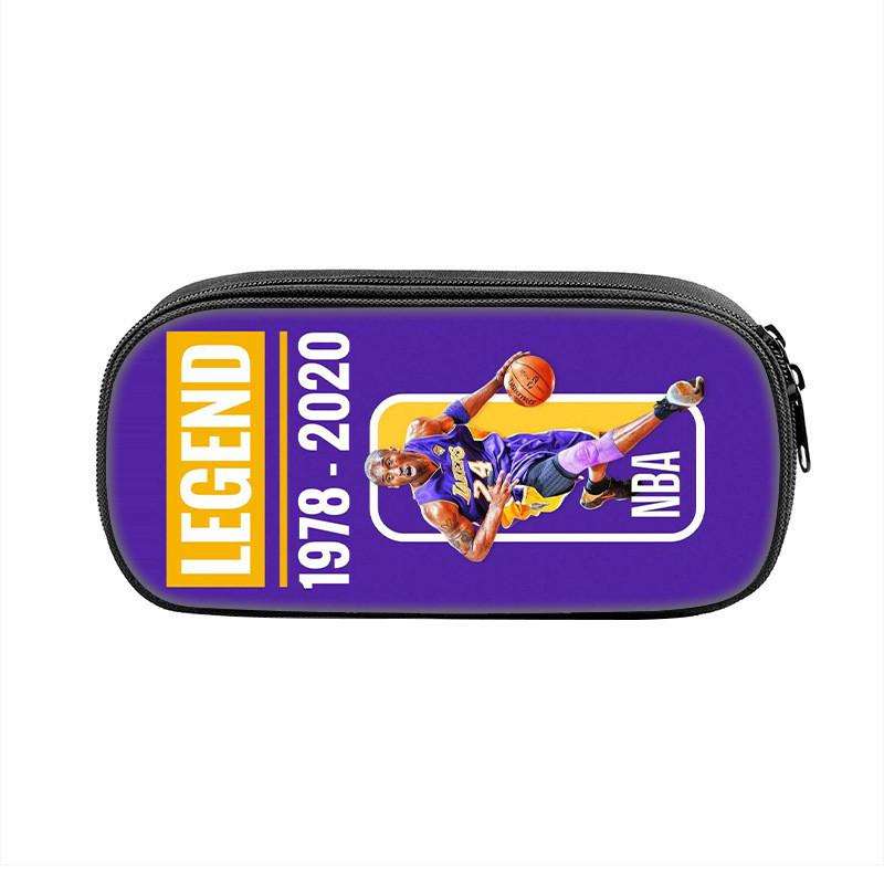 Sac de Rangement NBA Kobe Bryant avec Design Spacieux en Nylon pour Collectionneurs et Étudiants