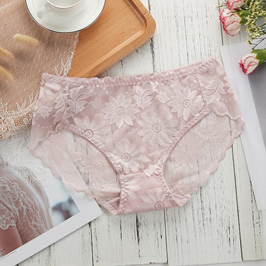 Lace Underpants Seamless Women Lace Panties Sexy Luxury Lifted Hip Buttocks Perky Women's Underwear
