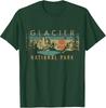 Glacier National Park Graphic Tee for Outdoor Enthusiasts