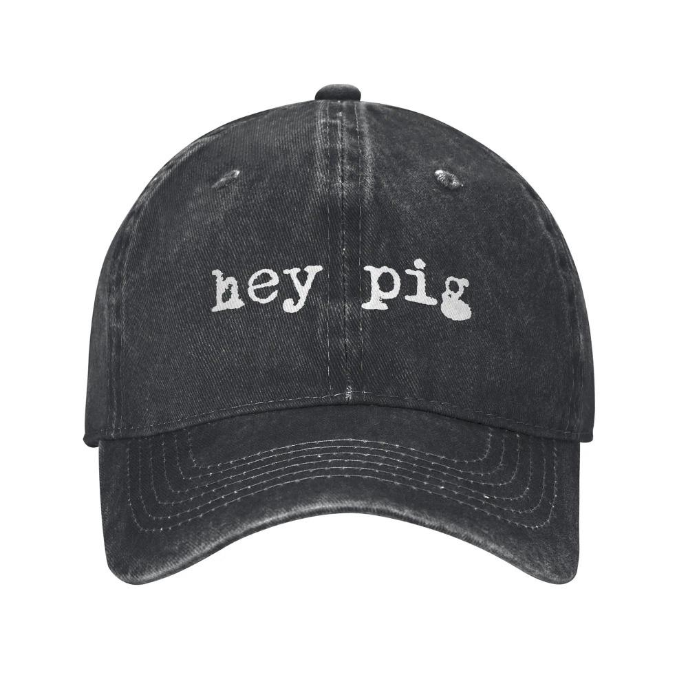 

Nine Inch Nails Piggy Print Caps Men Women Cotton NIN Band Hey Pig Trucker Hat Lerisure Headwear Baseball Cap Adjustable Adjustable