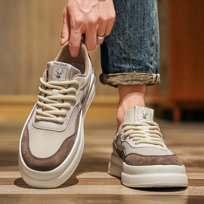 Fashion Fashionable Outdoors Men's Casual  Men's Sports Shoes  New Summer Low-top Board Shoes Lightweight Breathable Board Shoes