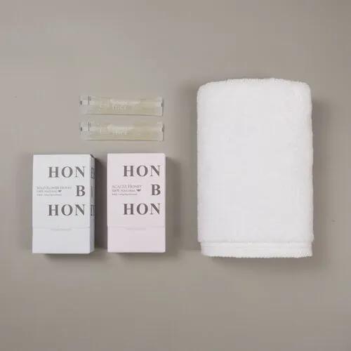 Premium Honey Towel Gift F (180g Coma 40 Count 1 + Honey Stick 20 Packs) Gift Set Group Gift Commemorative Gift