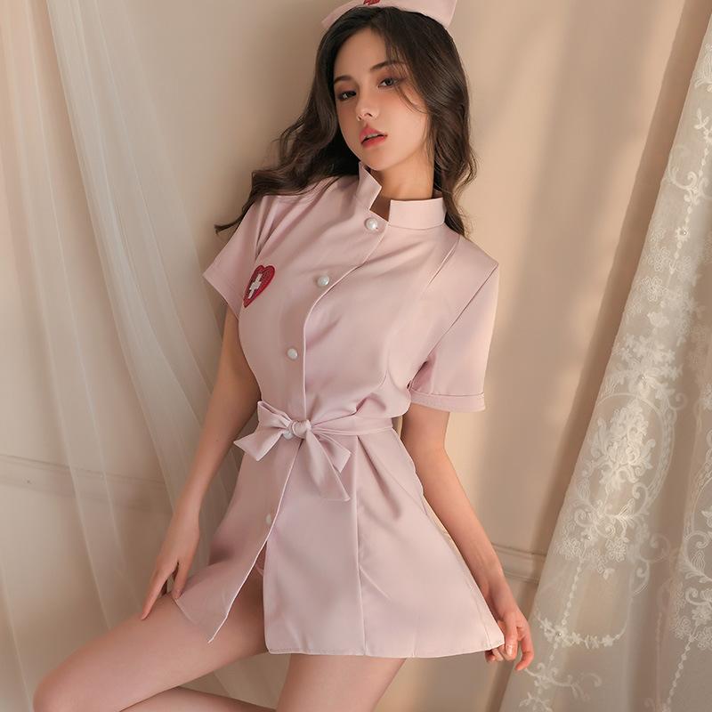 Sex Lingerie Plus Size Nurse Sexy Tease Seduction Fat Mm Robe Pure Desire Cos Cosplay Clothes