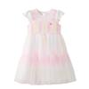 PawinPaw Girls' Cartoon Bear Gradient Princess Dress