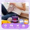 Portable Yarn Storage Bag Hollow Mesh Knitting Wool Yarn Bags Crochet Yar Handbag Organizer Weave Tools Sewing Accessories