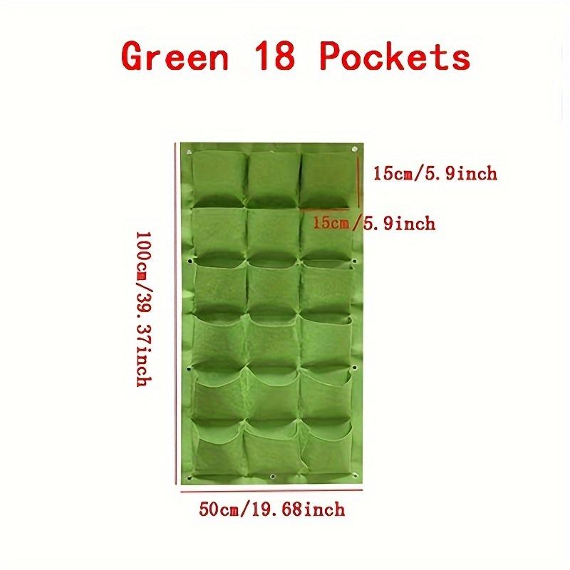 Multi-layer Vertical Hanging Planting Bag9Piece18Sheet-mounted Family Balcony Vegetable Pot Wall Planting Essential Tool
