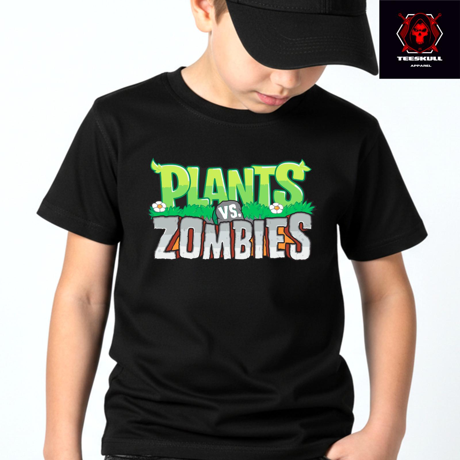 Plants vs Zombies Video Gamer Premium Soft Cotton Unisex T-Shirt XL