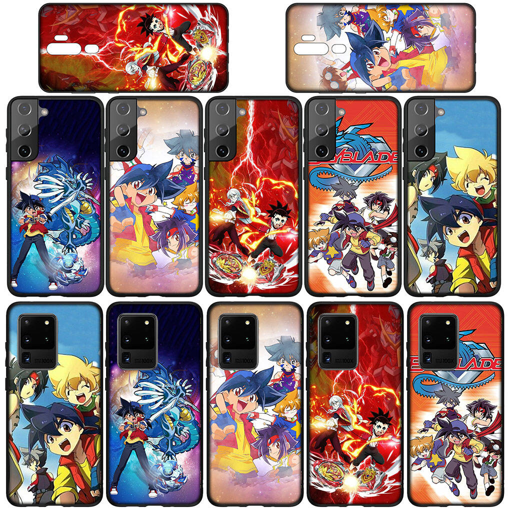 Für Samsung Galaxy S25 S24 S23 S22 Ultra FE Plus A37 A57 A56 A55 A06 A16 A15 A36 A26 A35 A05 A25 A54 A34 Handyhülle Süßes Beyblade Burst Finish Cover