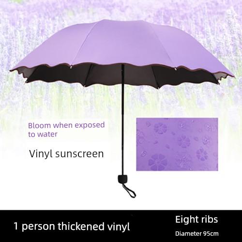 Fully Automatic Folding Umbrella for Women and Men, Small and Stylish Sunshade Umbrella, Dual-Purpose Sun Protection and Uv Protection Umbrella