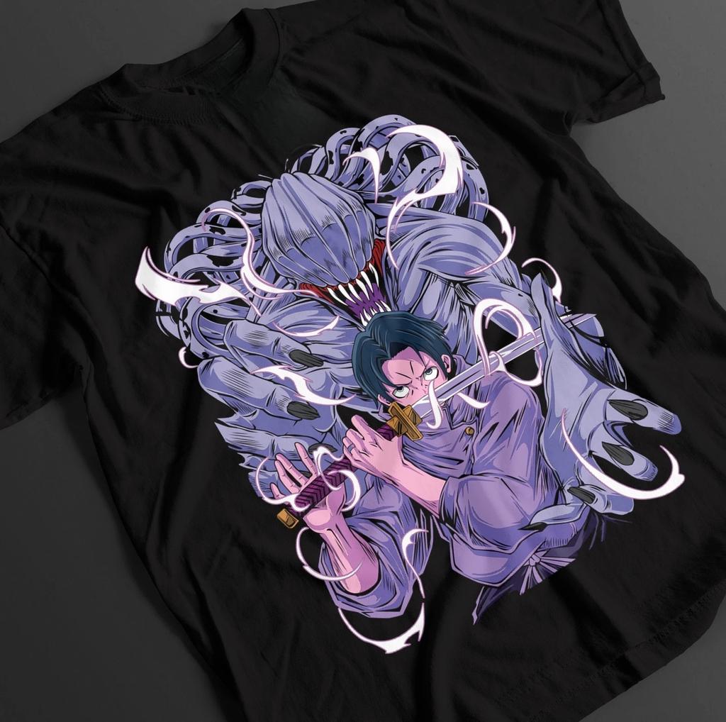 Anime Jujutsu Kaisen JJK Yuta Okkotsu Rika Orimoto graphic Unisexs TShirt Unisex ONeck Cotton Short Sleeve Y2k Oversized Tee