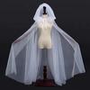 1/2pcs Halloween Witch Cape Elegant Masquerade Events Cloak Double-Layer Cosplay Vampire Costume Accessory for Themed Party Robe