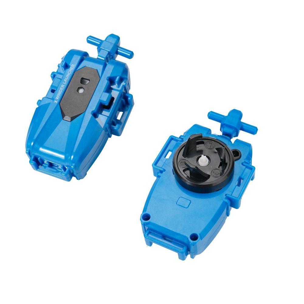 Spinning Tops Gyro Reverse Wire Launcher Multicolor Transmitter Handle Fighting Gyro  Children