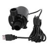 Pompă de apă submersibilă DC 5V 4W 500L/H Înălțime 180cm IP68 Ultra Silențioasă USB Fără Perii Pompă Fântână Iaz