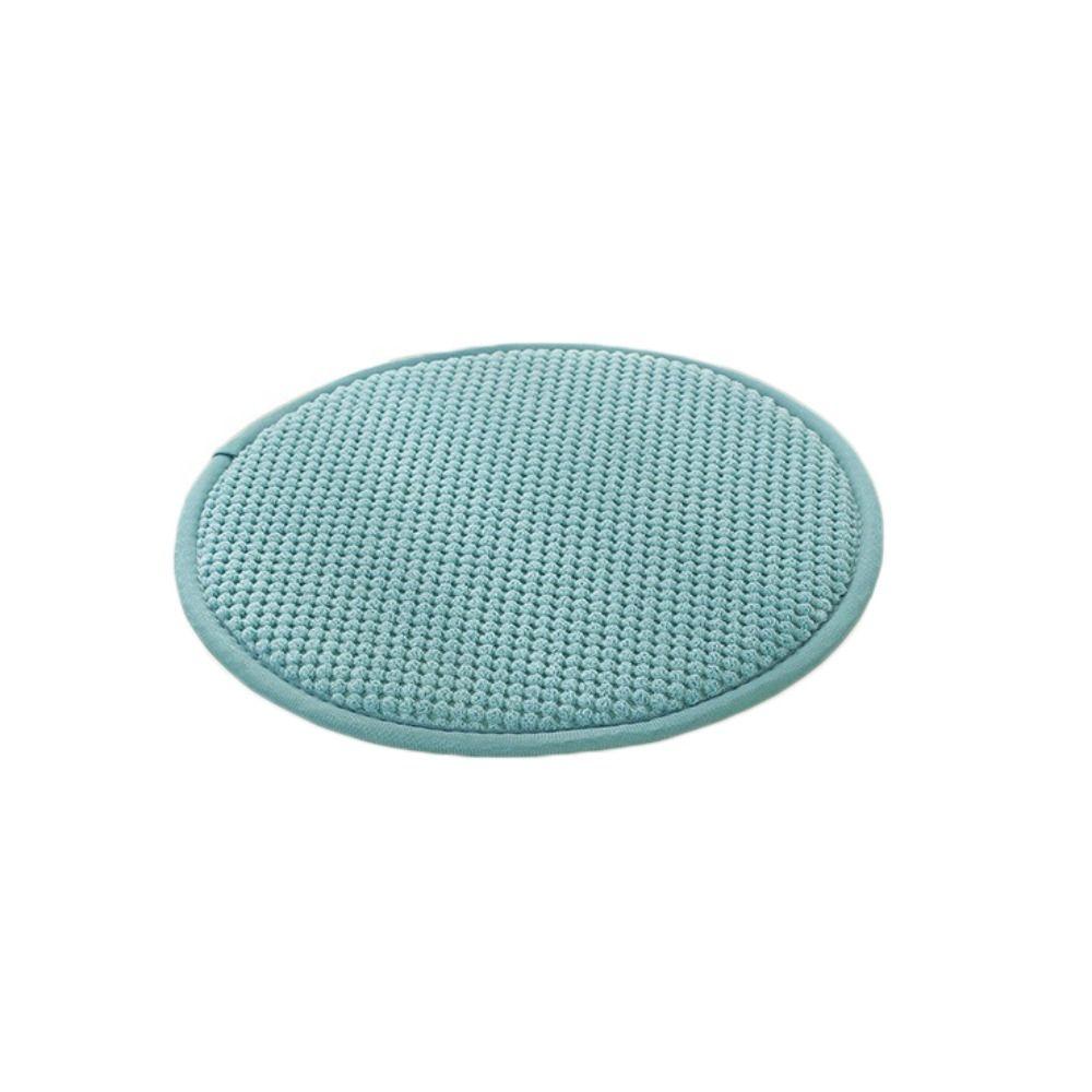Round Cushion Solid Color Thickened Non-Slip Chair Cushion Home Small Round Stool Student Dormitory Chair Stool Ass Cushion
