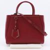 FENDI Petite to Jules Handbag 8BH253 2WAYShoulder Red leather Women Used