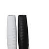 Large Modern Nordic Ceramic Floor Vase: Black & White Minimalist Design for Dried Flowers and French Arrangements In Living Room