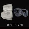 Wholesale 5N11 Industry Cotton Filters 501 Cover Replaceable For 6200/7502/6800 Gas Dust Proof Mask Respirator Accessories