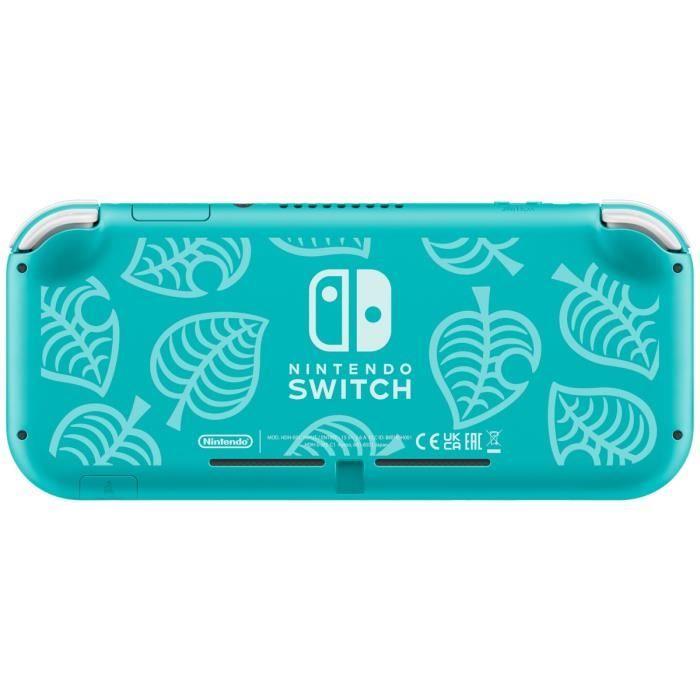 Console portable Nintendo Switch Lite • Édition Limitée Méli & Mélo Hawaï + Animal Crossing: New Horizons (Pré-installé)