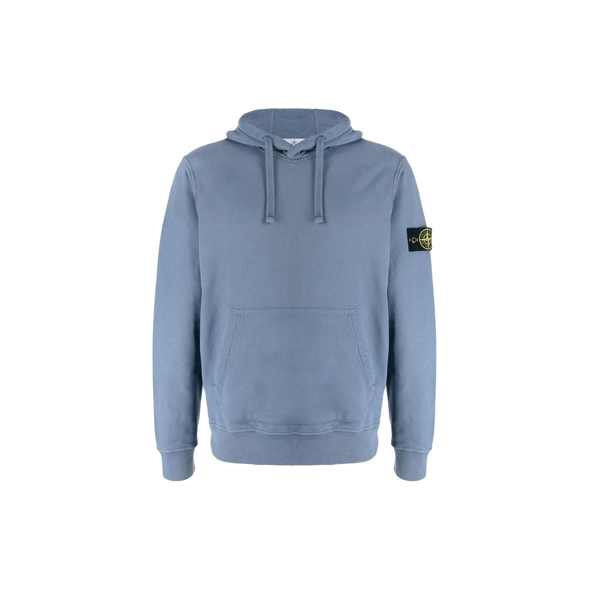 

Stone Island Hooded Sweatshirt Dark Blue Men Tops 771564120-V0024 L