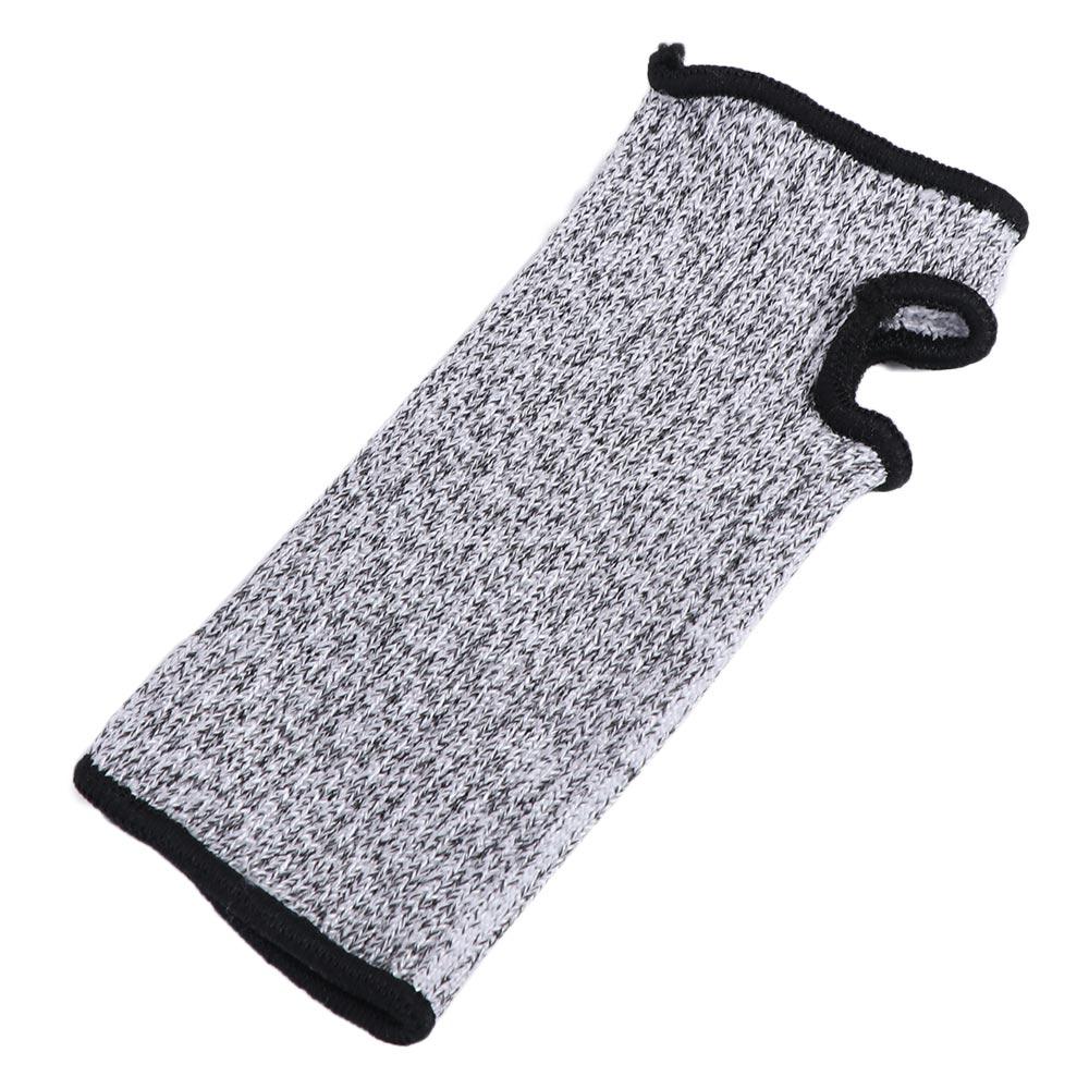 

Cut Resistant Safety Protecter Arm Sleeve Thumb Hole Arm Sleeve Cover For Men Women 15cm