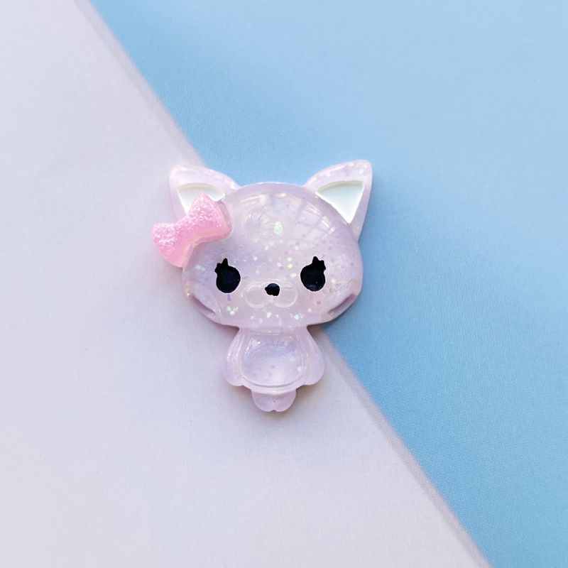 12Pcs Resin Mixed Bling Cartoon Cat Decoration Crafts Flatback Embellishments For Scrapbooking Beads Diy Accessories