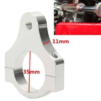 35mm CNC Aluminum Motorcycle Shock Steering Damper Fork Mounting Clamp Bracket
