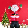 Inflatable Toy Bag Santa Christmas Inflatable Model Luminous Inflatable Model Christmas Atmosphere Decoration Model