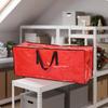 Waterproof Christmas Tree Storage Bag | Boxy Cuboid Design, Holiday with Handles, for Attic
