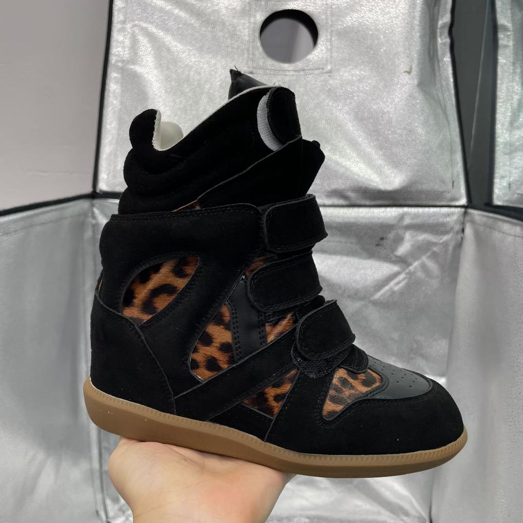 Actual Photos of Celebrity's Same Style Women's High-top Shoes