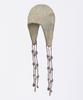 SCULPTOR Sequin Nordic Earflap Beanie Milk Tea