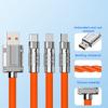 120W Three Colors Super Fast Charging Data Cable Hight Quality 3 In 1Type-C Data Line For Mobile Phone 6A Data Cable