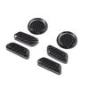 For Rivian R1T R1S 2022-2025 ABS Carbon Fiber Car Seat Adjustment Button Cover Trim Interior Car Accessories