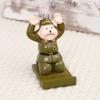 Figure Toys Kneeling Mobile Phone Stand Anti-slip Cell Phone Bracket  Small Gifts