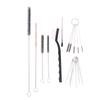 17Pcs/Set Professional Spray Cleaning Brush Set Paint Cleaning Kit Paint Brush To Clean Oil Stains Cleaning Maintenance Tools