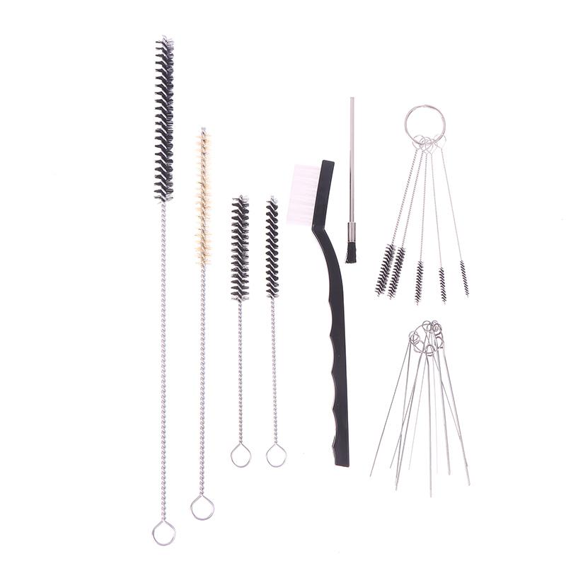 17Pcs/Set Professional Spray Cleaning Brush Set Paint Cleaning Kit Paint Brush To Clean Oil Stains Cleaning Maintenance Tools