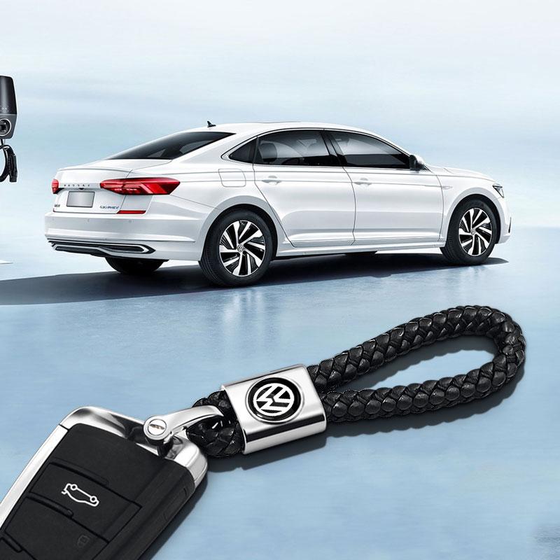 Car Key Chain Key Ring Key Lanyard Car Emblem Styling For Volkswagen Tiguan Golf-4 5 6 7 MK6 B5 B6 B7 Jetta Lavida Polo Tiguan Passat