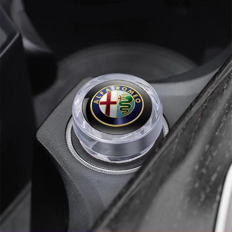 Autoaufkleber Für Alfa Romeo Auto Zigarettenanzünder Staubschutz Wasserdicht Schmutzabweisend Schutzabdeckung Zubehör Für Alfa Romeo