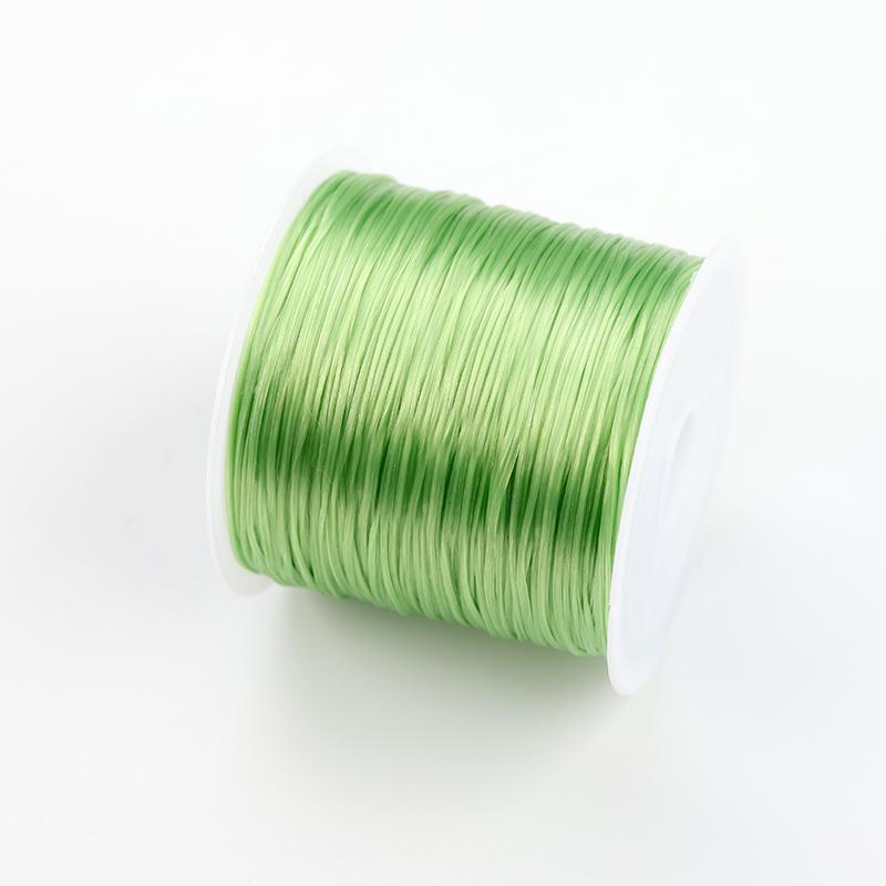 Elastic Cord Roll for Beading: 60m Bracelet & Pearl Thread