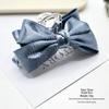 Hot-Selling Large Bow Hair Clip: Versatile High-Grade Shark Bun Accessory
