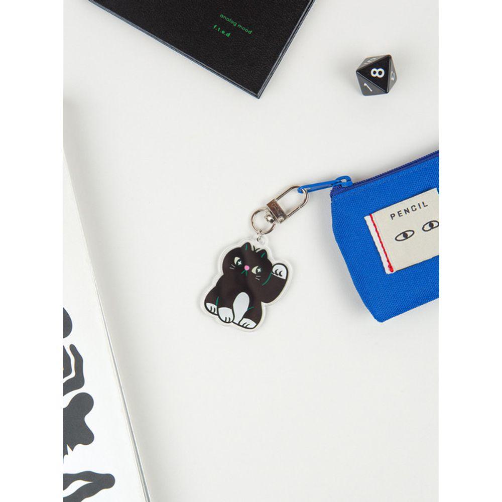 ALL NEW FRAME Acrylic Keyring - Lucky Maneki