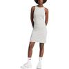 Adidas Originals Essentials Rib Tank Dress Fitted Round Neck Sleeveless Mini Dress Women Dress Light-Grey IR5923