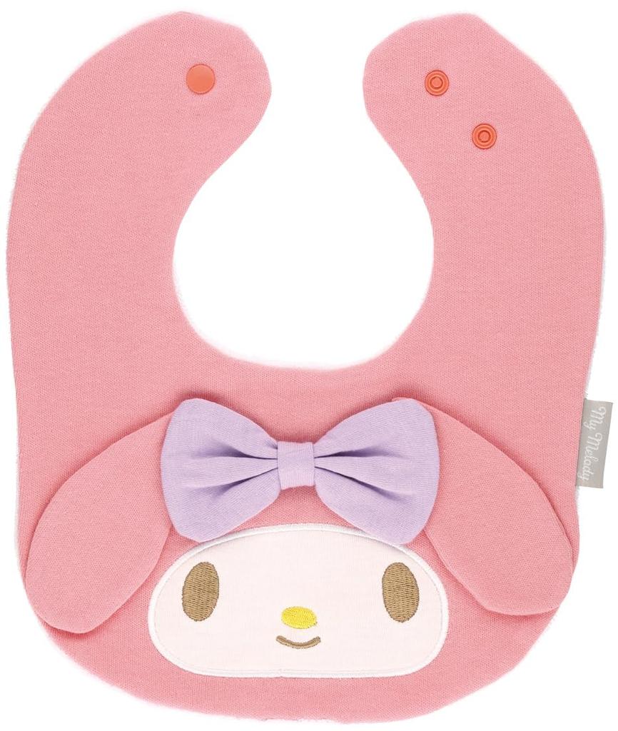 Skater Diamond Cut Baby My Bib, Melody, Sanrio, CBBB1-A