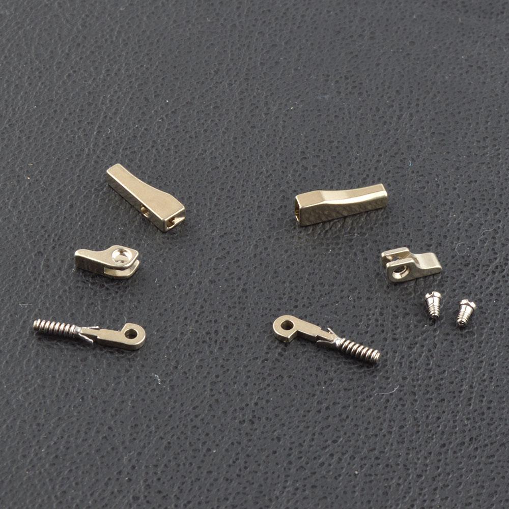

1set 2.3mm Width Eyewear Spring Hinge With Case Glasses Easily Installed Flex Hinge Broken Spring Replacement Part