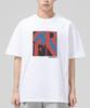 Geulaenpini Square Art Logo Oversized Short Sleeve T-Shirt 4 Colors