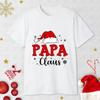 Family Claus Shirts Christmas Family Togrther Matching T-shirt Outfit Matching Xmas Dad Mom Uncle Aunt Grandpa Grandma Tee Tops