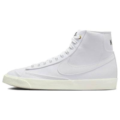 Blazer Mid '77 Canvas 'White Sail' Women's Sneakers Skateboard Shoes DX5550-100